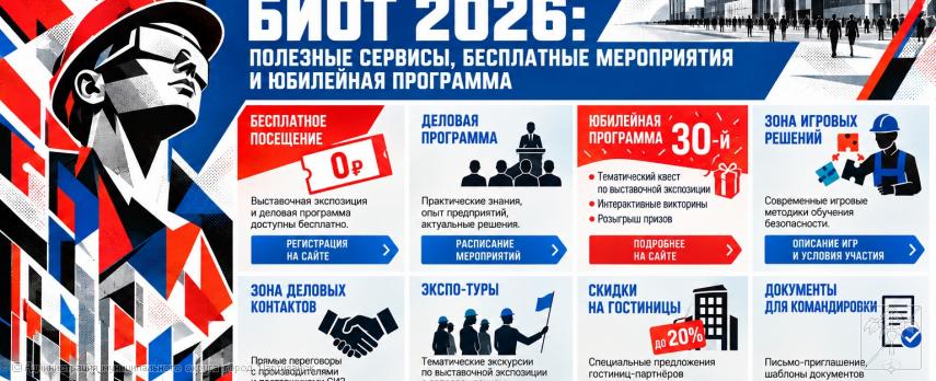 БИОТ 2026: ПОЛЕЗНЫЕ СЕРВИСЫ