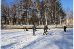 21.12.2023 На озере в парке сделают каток | Администрация муниципального округа город Партизанск Приморского края Официальный сайт
