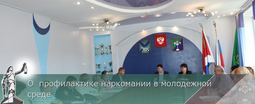 О  профилактике наркомании в молодежной среде  | Администрация муниципального округа город Партизанск Приморского края Официальный сайт