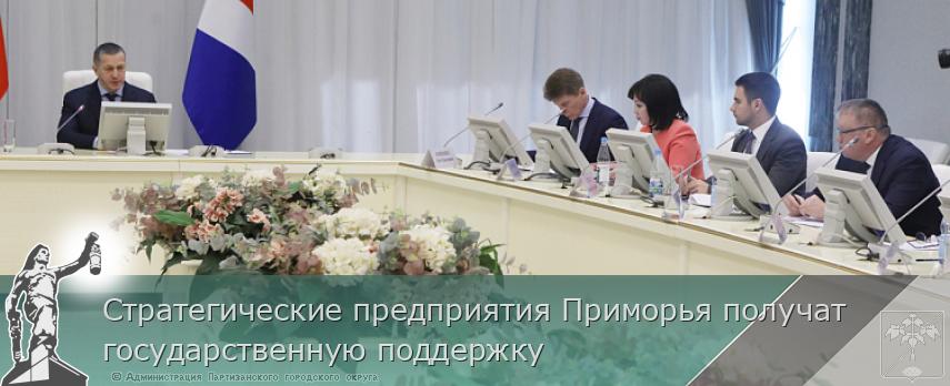 Стратегические предприятия Приморья получат государственную поддержку | Администрация муниципального округа город Партизанск Приморского края Официальный сайт Стратегические предприятия Приморья получат государственную поддержку | Администрация муниципального округа город Партизанск Приморского края Официальный сайт