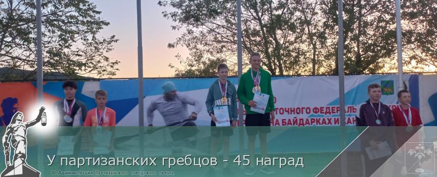 У партизанских гребцов - 45 наград | Администрация муниципального округа город Партизанск Приморского края Официальный сайт