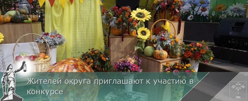 Жителей округа приглашают к участию в конкурсе | Администрация муниципального округа город Партизанск Приморского края Официальный сайт